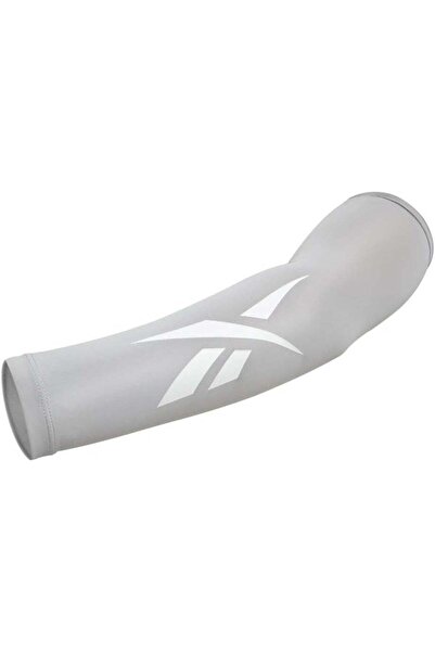Reebok Arm Compression Sleeves for Training and Muscle Support – Grey, Size L/XL