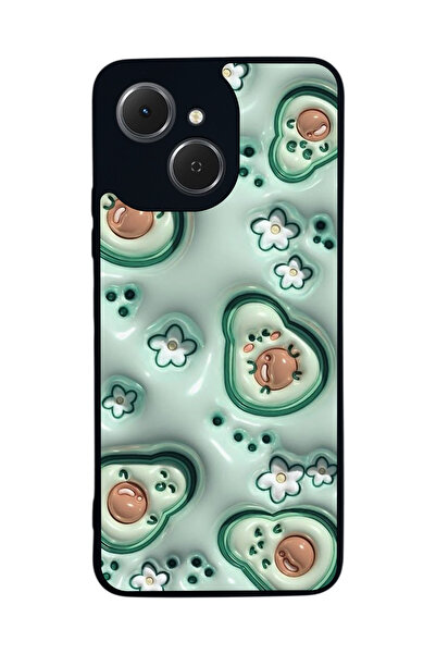 TECNO متوافق مع Spark 40C مطبوع، أسود غير لامع، سيليكون ناعم، واقي، غطاء ممتص للصدمات، حافظة