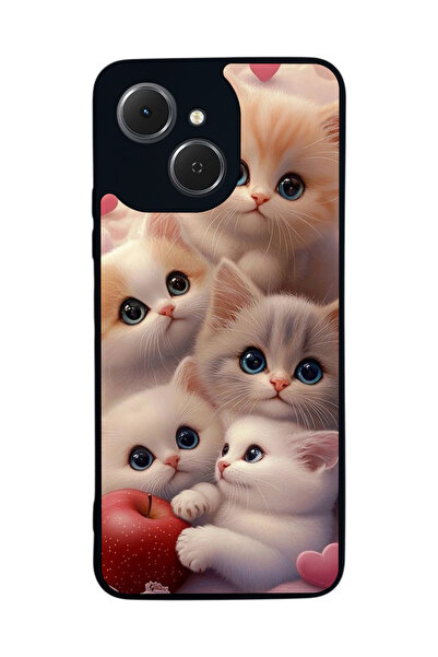 TECNO متوافق مع Spark 40C مطبوع، أسود غير لامع، سيليكون ناعم، واقي، غطاء ممتص للصدمات، حافظة