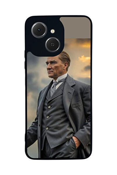 TECNO Spark 40C Compatible Printed , Matte Black, Soft Silicone, Protective, ...