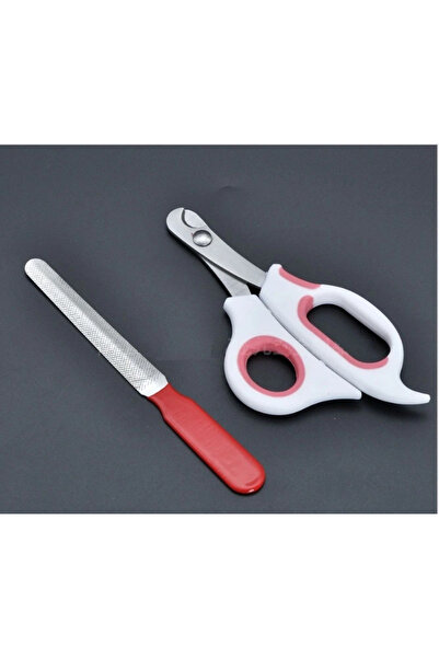 CT STONES مجموعة مقصات أظافر للحيوانات الأليفة ومبرد