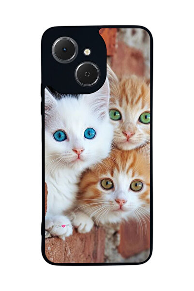 TECNO متوافق مع Spark 40C مطبوع، أسود غير لامع، سيليكون ناعم، واقي، غطاء ممتص للصدمات، حافظة