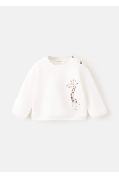 MANGO Baby Desenli cepli sweatshirt