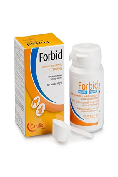 candioli Forbid Koprofaji (Dışkı Yeme) Önleyici ve Dışkı Tadını Bozucu Toz 50 gr