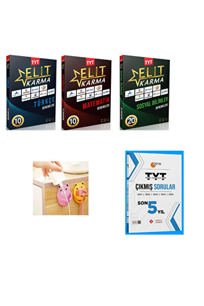 paraf yayınları Paraf Elitkarma TYT Türkçe,Matematik,Sosyal branş deneme seti...