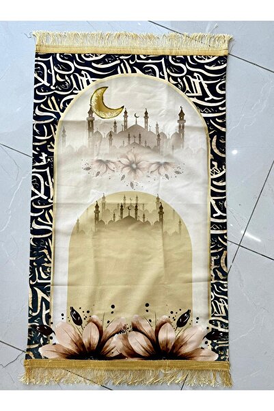 Generic Premium Soft Travel Prayer Mat – Lightweight, Elegant & High-Quality Print for Daily Use
