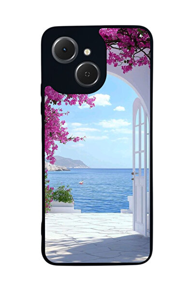 TECNO Spark 40C Compatible Printed , Matte Black, Soft Silicone, Protective, ...