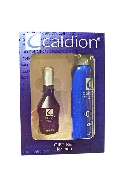 Caldion Set 2 x Caldion Box, Men, Eau de Toilette 50 ml and Deodorant Spray 150 ml