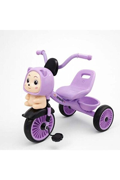 dehkah دراجة ثلاثية العجلات للأطفال بوجه شخصية كرتونية لطيفة - دراجة أطفال بث...