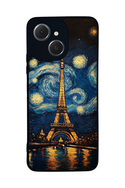 TECNO Spark 40C Compatible Printed , Matte Black, Soft Silicone, Protective, ...