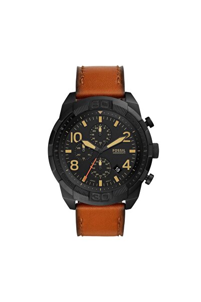 Fossil ساعة برونسون الرجالية الأنيقة ذات الحركة الكوارتز - FS5714
