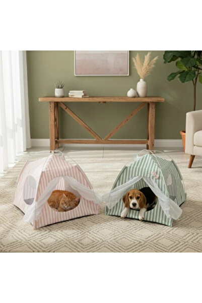 Twin Store خيمة لعب قابلة للطي للحيوانات الأليفة