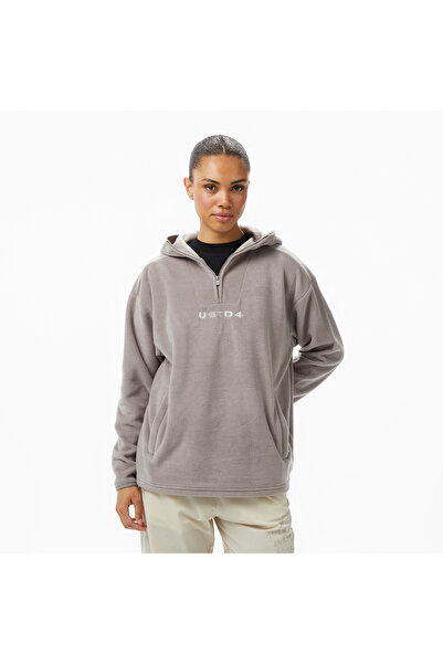 United 4 United4 Women's Gray Hoodie
