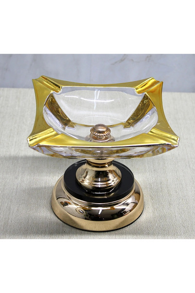 Epilons Metal leg glass ashtray model 3 zenvi̇a-4567