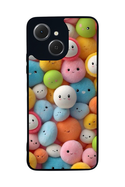 TECNO متوافق مع Spark 40C مطبوع، أسود غير لامع، سيليكون ناعم، واقي، غطاء ممتص للصدمات، حافظة