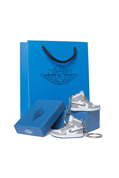 JORDAN 1 High x D'ior Keychain Set, Box and Bag