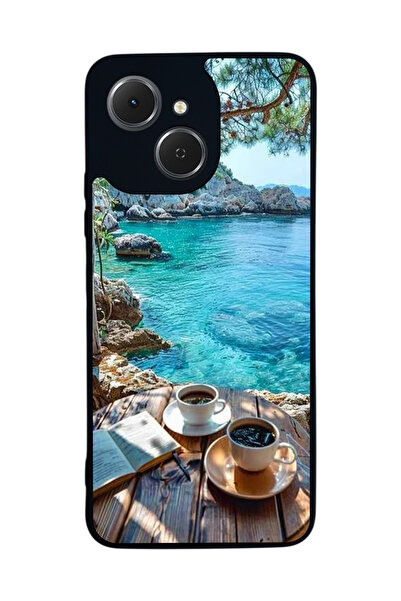 TECNO متوافق مع Spark 40C مطبوع، أسود غير لامع، سيليكون ناعم، واقي، غطاء ممتص للصدمات، حافظة