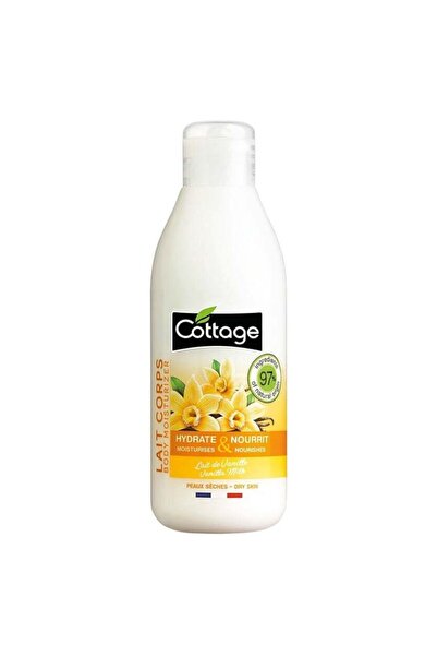 Cottage Set 2 x Lapte de Corp Hidratant Cottage, Vanilie, 200 ml
