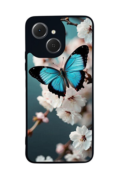 TECNO Spark 40C Compatible Printed , Matte Black, Soft Silicone, Protective, ...