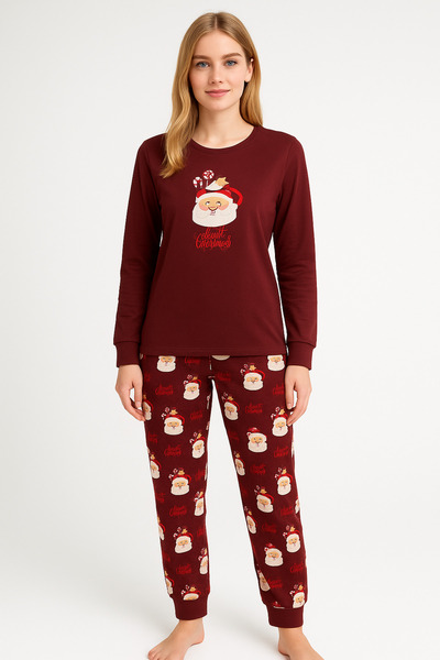 Mutlu City Γυναικείο Σετ Πιτζάμες Θερμικής Ενδυμασίας Μαλακής Υφής 42050