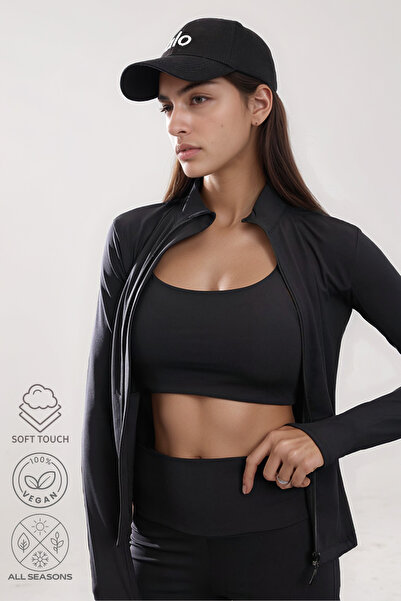 Bled Premium 3’lü Yoga Spor Takım – Tayt - Bralet - Ceket