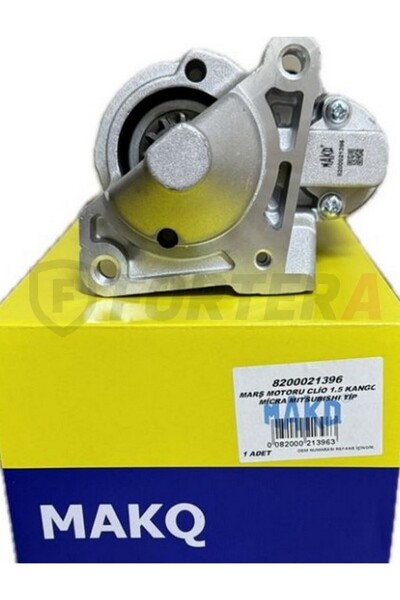 Fortera Marş Motoru Dinamosu Kollektörü Clio 1.5 Kango Mitsubishi Tıp 12 Diş