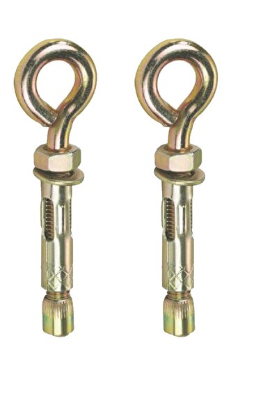 Bundeba 2 Adet Çelik Dübel Salıncak-boks Torbası Asma Aparatı, Kum Torbası Tavan Askı Aparatı