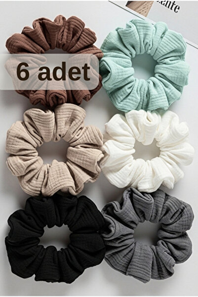combattente exclusive products Muslin Buckle Set of 6 - Natural Natural-Oeko ...