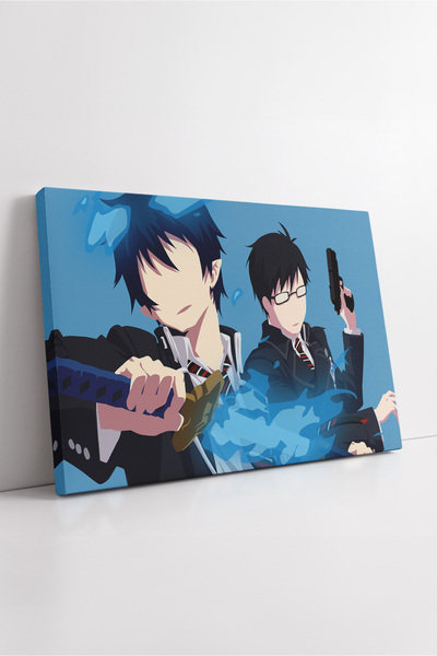 KOSS Dijital Blue Exorcist Rin și Yukio Okumura Anime Brothers Ilustrație min...