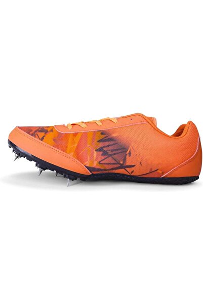 Nivia Men Zion-1 Running Spikes Shoes (Orange) UK-02