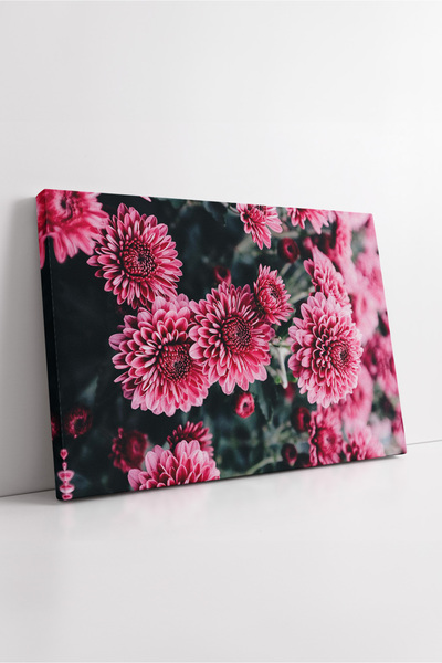 KOSS Dijital Pictură pe pânză macro detaliată cu câmp de flori de crizantemă ...