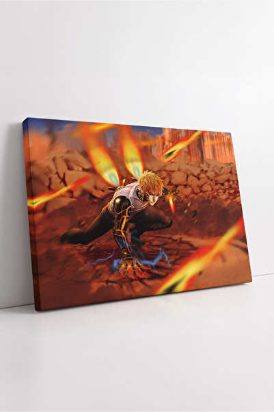 KOSS Dijital One Punch Man Genos Scenă de luptă Design anime puternic cu efec...