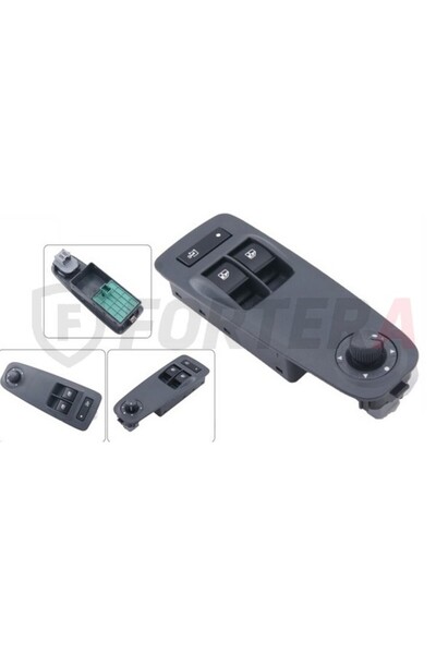 Fortera Cam Açma Anahtarı Düğmesi Ön Sol Ayna Ayar Düğmesi Ducato III Boxer III