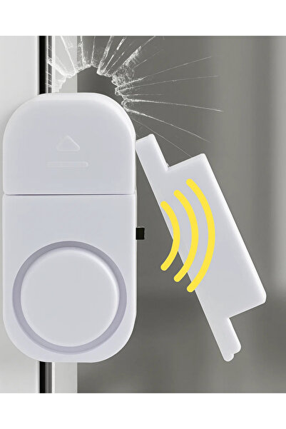 Lollihome 110 dB Güçlü | 5 Adet Hırsızlık Alarmı | Kapı | Pencere Sensörlü Gü...