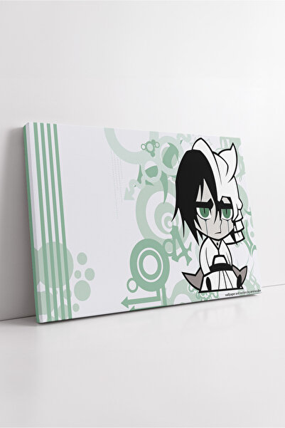 KOSS Dijital Bleach Anime Ulquiorra Cifer Chibi personaj Stil minimalist Desi...