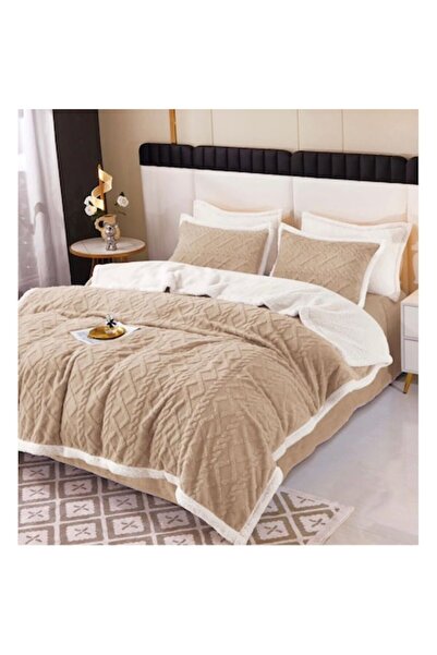 Super Elegant Pucioasa Cocolino Crocheted Bed Linen with Fur, 4-piece, 200x23...