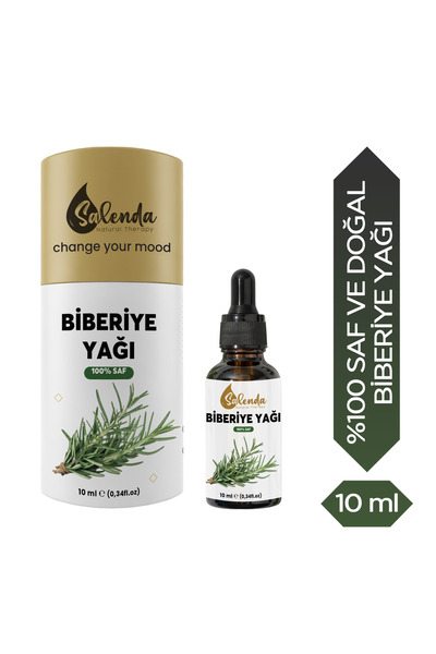 Biberiye Uçucu Yağı Rosemary Essential Oil %100 Saf ve Doğal 10 Ml