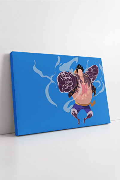 KOSS Dijital Anime One Piece Luffy Gear 4 Forma Desen minimalist Efect de put...