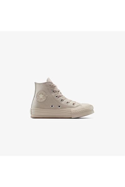 Converse Chuck Taylor All Star EVA Lift Platform Çocuk Bej Sneaker