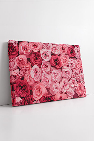 KOSS Dijital Pictură estetică pe pânză cu tematică florală, care oferă atmosf...