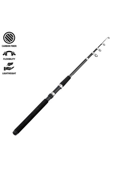 SAVEX Teleskopik Karbon Spin LRF Olta Kamışı - Zeus - 240cm 5/25 GR