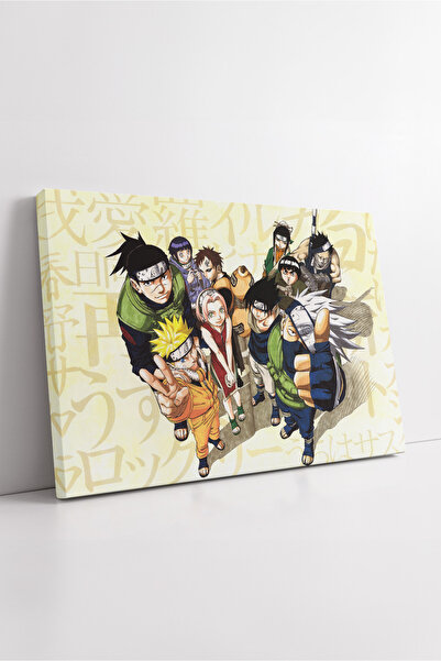 KOSS Dijital Membrii echipei Naruto, ilustrație anime, pictură pe pânză, mode...