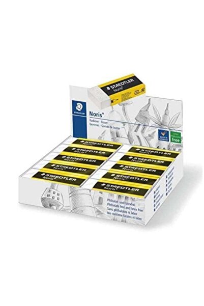 Staedtler Noris Plastic Rubber Eraser - Pack of 20 PCS