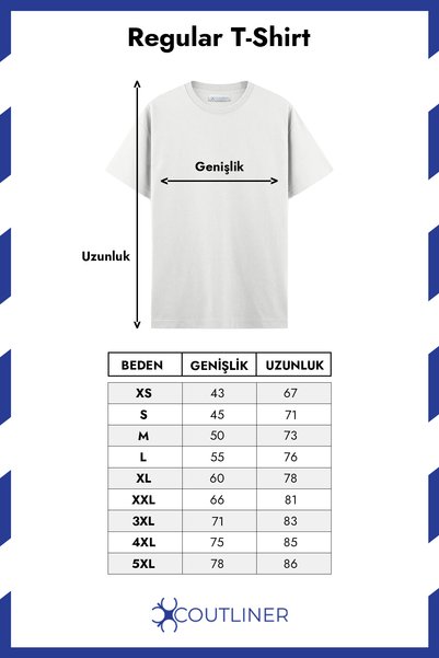 COUTLINER Tricou simplu cu imprimeu tip stencil