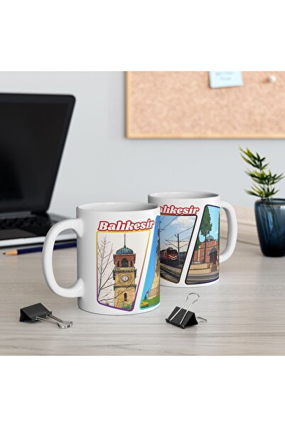 BASKIBAZAR Since 2020 Balikesir Series -Balikesir Collagen- Printed Mug - Product Is 1 (One) Piece