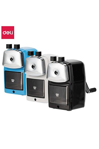 Deli Rotary Pencil Sharpener E0620, 1 piece, 125×73×132 mm, manual with shavi...