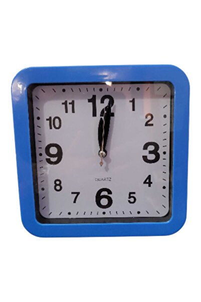 First Choice special clock, 15 x 15 cm battery operated and blue alarm function