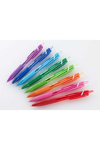 UNİ-BALL Jetstream Color Writer, 1.0 mm, Pack of 8