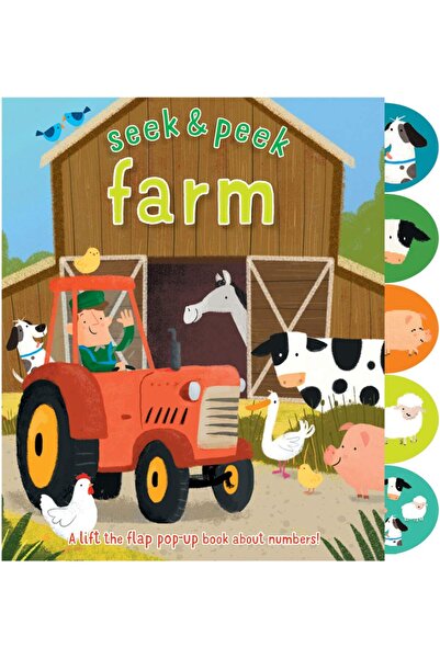 Harper Collins Ferma Căutare și Privire: Carte cu Clapeta Ridică și Numărătoare