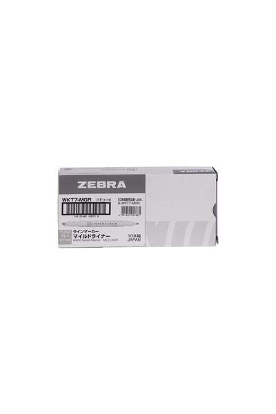 Zebra Mildliner Gray Double-Ended Highlighter, Pack of 10